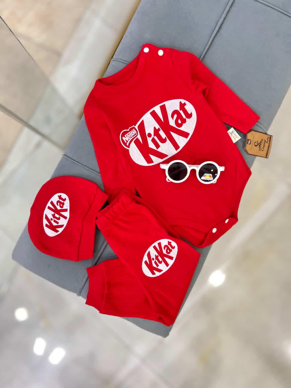 بادی شلوار کلاه کیت کات کد ۳۹۰