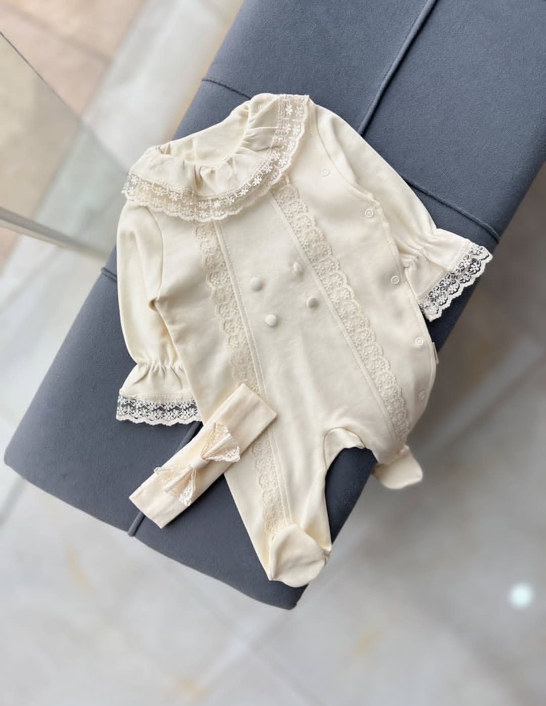 سرهمی تل مجلسی دو طرف دانتل کد ۴۰۵