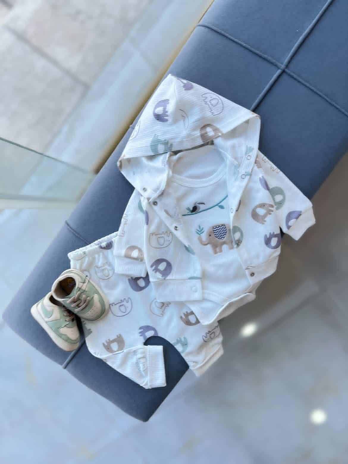 سویشرت و بادی شلوار کبریتی الفن کد ۵۰۸